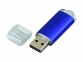 USB 3.0- флешка на 128 Гб с прозрачным колпачком, синий - 1