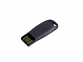 USB 2.0- флешка на 8 Гб компактная с мини чипом и овальным отверстием, антрацит - 1