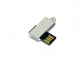 USB 2.0- флешка мини на 8 Гб с мини чипом в цветном корпусе, серебристый - 2