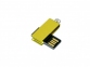 Флешка с мини чипом, минимальный размер, цветной  корпус, 8 Гб, желтый - 2
