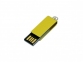 Флешка с мини чипом, минимальный размер, цветной  корпус, 8 Гб, желтый - 1