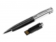 Флешка в виде ручки с мини чипом, 8 Гб, черный/серебристый - 1