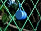 Портативные парные колонки TWS «YoYo Stereo», синий, АБС пластик - 2