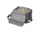 Изотермическая сумка-холодильник на 12 банок 0,5л, серый, полиэстер - 3