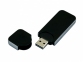 USB-флешка на 4 Гб в стиле I-phone, прямоугольнй формы, черный - 1
