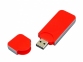 USB-флешка на 4 Гб в стиле I-phone, прямоугольнй формы, красный - 1