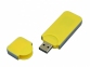 USB-флешка на 8 Гб в стиле I-phone, прямоугольнй формы, желтый - 1