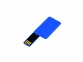 USB 2.0- флешка на 16 Гб в виде пластиковой карточки, синий - 1