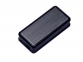 USB 2.0- флешка промо на 16 Гб прямоугольной формы, выдвижной механизм, черный - 1