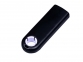 USB-флешка промо на 8 Гб прямоугольной формы, выдвижной механизм, белый - 1