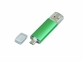 USB 2.0/micro USB- флешка на 32 Гб, зеленый - 1