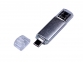 USB-флешка на 64 ГБ c двумя дополнительными разъемами MicroUSB и TypeC, серебро - 3