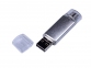 USB-флешка на 64 ГБ c двумя дополнительными разъемами MicroUSB и TypeC, серебро - 1