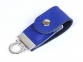 USB 2.0- флешка на 16 Гб в виде брелока, синий - 1