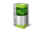 Мох Ягель натуральный, серый, зеленый, гипс, стабилизированный мох, картонная коробка - 2