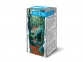 Мох Ягель натуральный, серый, синий, гипс, стабилизированный мох, картонная коробка - 3