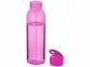 Бутылка для питья «Sky», прозрачный розовый/розовый, тритан без БФА - 1