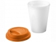 Стакан «Zamzam», белый/оранжевый, пластик без БФА - 1