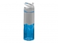 Бутылка спортивная «Radius», синий прозрачный/серый, материал Eastman tritan™ без БФА - 1