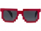 Очки солнцезащитные «Pixel», черный/красный, пластик - 1