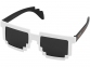 Очки солнцезащитные «Pixel», черный/белый, пластик - 4