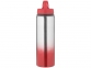 Бутылка «Gradient», красный/серебристый, алюминий без БФА - 1