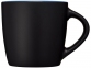 Керамическая чашка «Riviera», черный/синий, керамика - 2