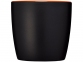 Керамическая чашка «Riviera», черный/оранжевый, керамика - 1