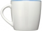 Керамическая чашка «Aztec», белый/ярко-синий, керамика - 3