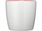 Керамическая чашка «Aztec», белый/красный, керамика - 1