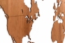 Деревянная карта мира World Map Wall Decoration Exclusive, красное дерево - 4