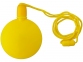 Круглый диспенсер для мыльных пузырей, желтый, ПЕ - 1