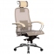 Эргономическое офисное кресло Metta SAMURAI S-2.03 (Цвет обивки:Темно бордовый, Цвет каркаса:Серебро) - 1