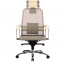 Эргономическое офисное кресло Metta SAMURAI S-2.03 (Цвет обивки:Темно бордовый, Цвет каркаса:Серебро) - 4
