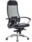 Эргономическое офисное кресло Metta SAMURAI SL-1.03 (Цвет обивки:Темно бордовый, Цвет каркаса:Серебро) - 1