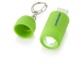 Мини-фонарь «Avior», зеленый/серебристый, пластик с мягким на ощупь покрытием софт-тач - 1