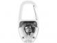 Брелок - фонарик с отражателем и карабином, белый/прозрачный/серебристый, АБС пластик - 1