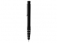 Ручка металлическая шариковая с маркером «Jura», черный/серебристый, металл - 1