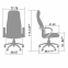 Офисное кресло Metta LK-7 (Цвет обивки:Черный) - 2