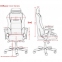 Игровое кресло DXRacer D-серия OH/IS11/NR/NB (Цвет обивки:Черно-красный) - 10