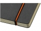Блокнот А5 «Cuppia», черный/оранжевый, картон - 2