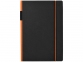Блокнот А5 «Cuppia», черный/оранжевый, картон - 5