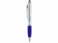 Ручка-стилус шариковая «Nash», серебристый/синий, АБС пластик - 3