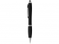 Ручка-стилус шариковая «Nash», черный/серебристый, АБС пластик - 1