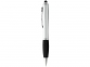 Ручка-стилус шариковая «Nash», серебристый/черный, АБС пластик - 1