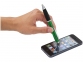 Ручка-стилус шариковая «Nash», зеленый/черный/серебристый, АБС пластик - 2