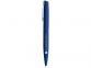 Ручка металлическая шариковая «Milos», темно-синий/серебристый, металл c покрытием "софт-тач" - 3