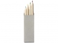 Набор карандашей, карандаши- натуральный, коробка- серый, карандаши- дерево, коробка- бумага - 1