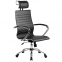 Офисное кресло Metta SkyLine KN-2 с 3D подголовником (Цвет обивки:Белый лебедь, Цвет каркаса:Серебро) - 1