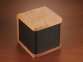Динамик «Seneca» Bluetooth®, коричневый/черный, дерево - 1